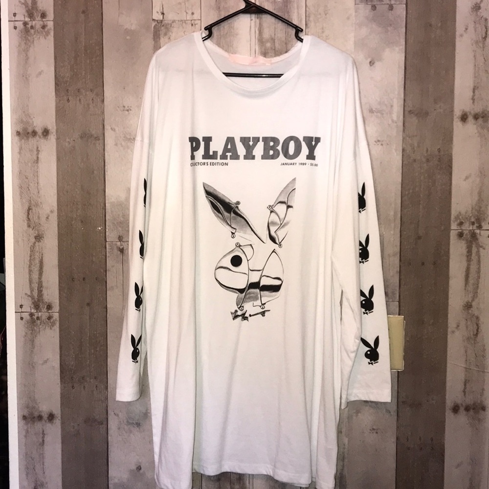 NWOT PLAYBOY LONG SLEEVE DRESS SHIRT